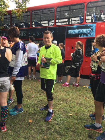 Great North Run toilet queue.
